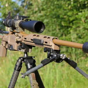 KRG C-4 TIKKA AICS TAI CTR LIPPAALLA. SHORT ACTION PELKÄSTÄÄN. MUSTA.