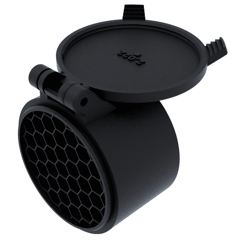 MKMachining Integroitu ARD (Anti Refection Device). Eli integroitu heijastussuoja & suojaläppät sis myös okuläärin suojan. VÄRI MUSTA - Image 2