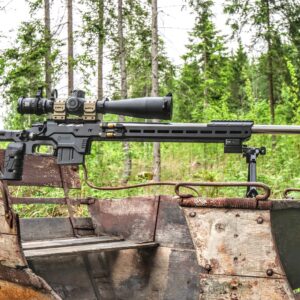 MDT ACC ELITE TIKKA T3 SA, MUSTA, FDE TAI SININEN