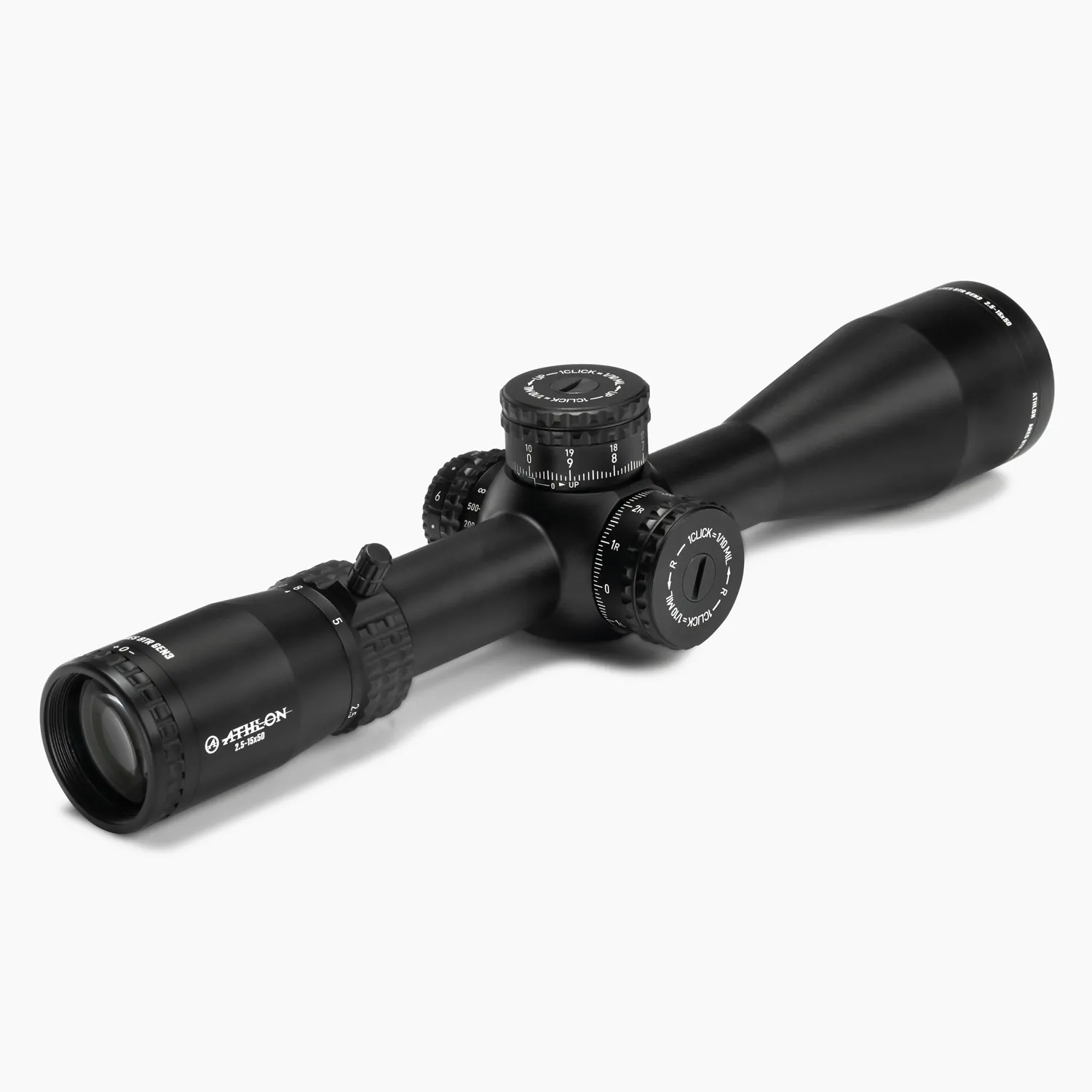 Athlon Ares BTR Gen 3 HD 2.5-15×50 APRS13 FFP IR MIL 30mm runkoputki - Image 3