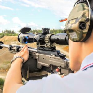 Kahles K540i Refined 5-40x56 FFP MRAD SKMR+TAI SKMR4+ RISTIKOLLA TUULI TORNI VASEMMALLA.